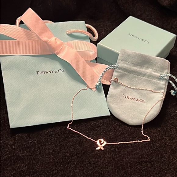 Tiffany Picasso Open Heart Chain Sterling Necklace